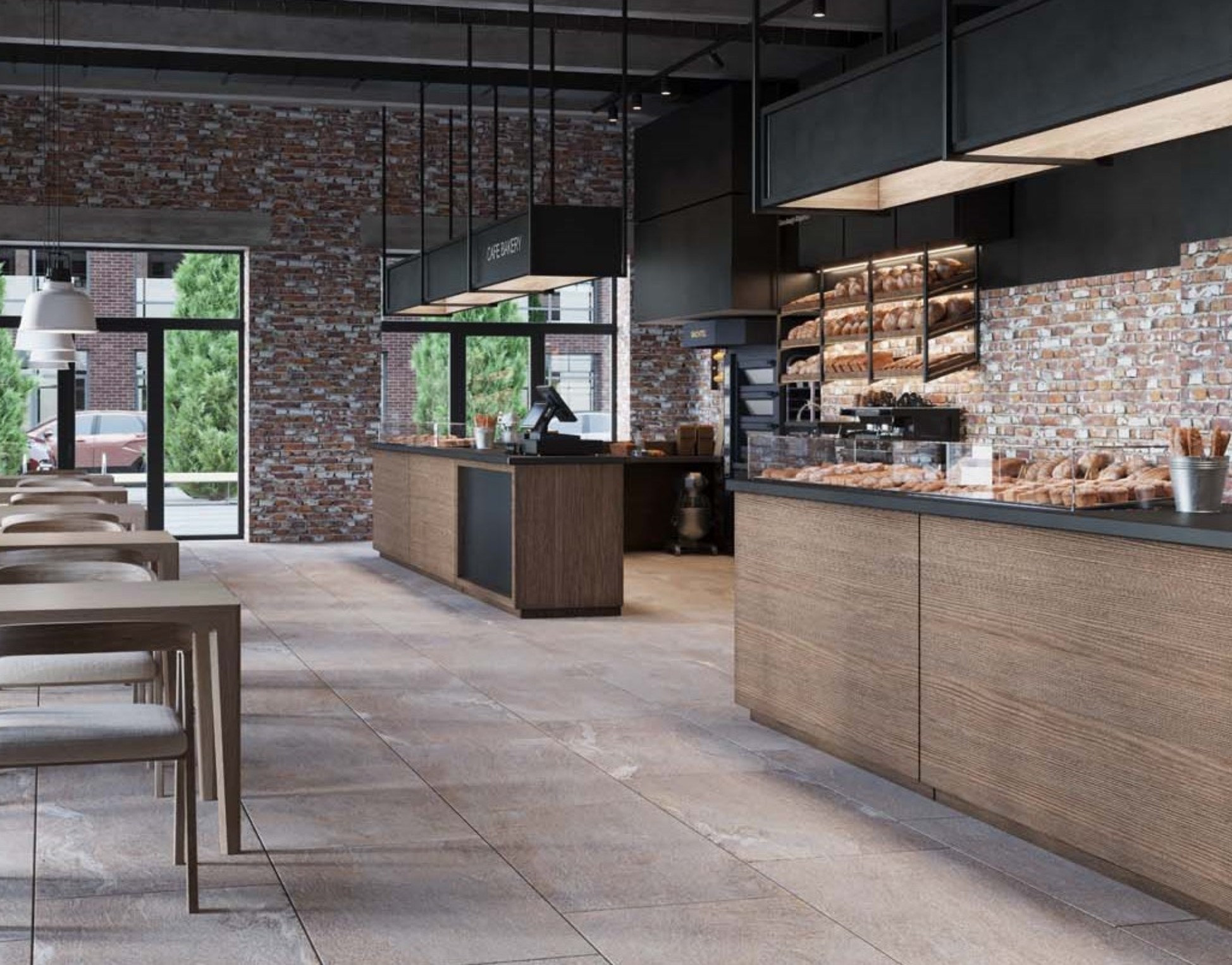 Интерьер кафе Estima №2