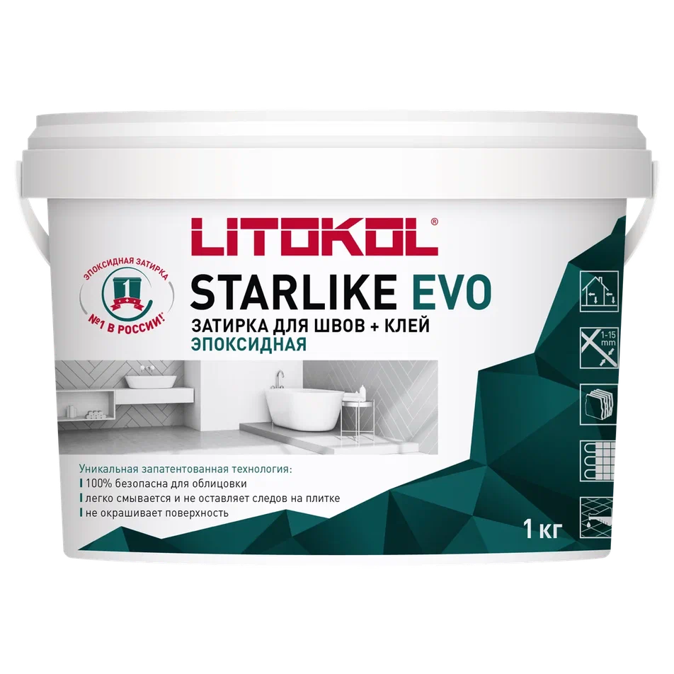 Купить STARLIKE EVO S.830 ROSA KYOTO затир.смесь (1kg bucket) в Воронеже