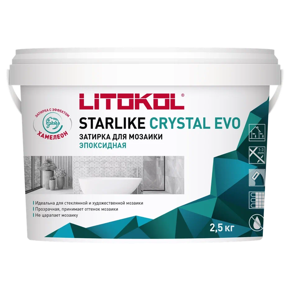 Купить STARLIKE EVO S.700 CRYSTAL затир.смесь (2,5 kg bucket) в Воронеже