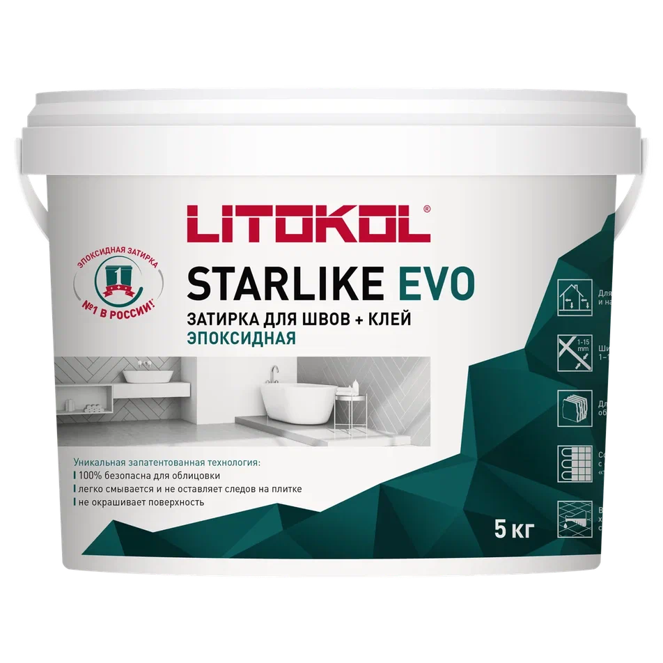 Купить STARLIKE EVO S.820 AZZURRO TAORMINA затир.смесь (5kg bucket) в Воронеже