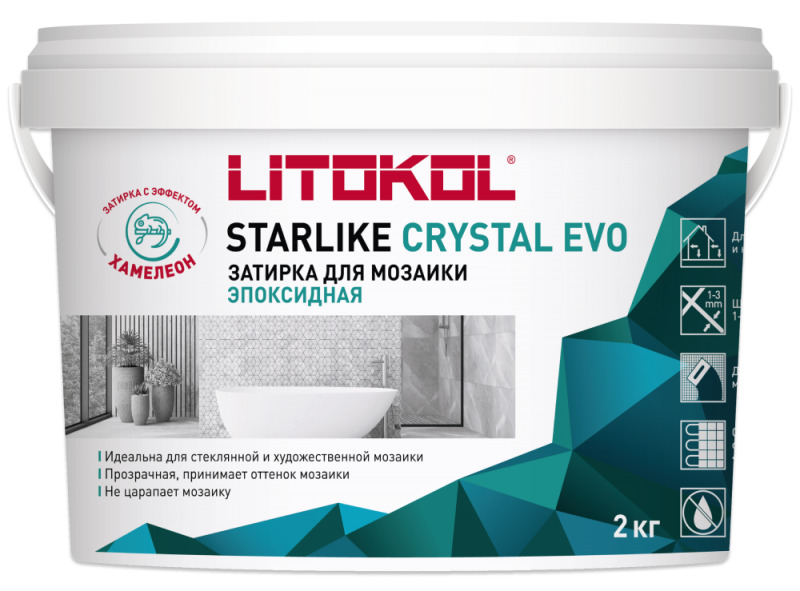 Купить SUPERFORMAT SF.100 БЕЛЫЙ Затирка для всех видов крупноформатных плит (2,0kg bucket) в Воронеже #2
