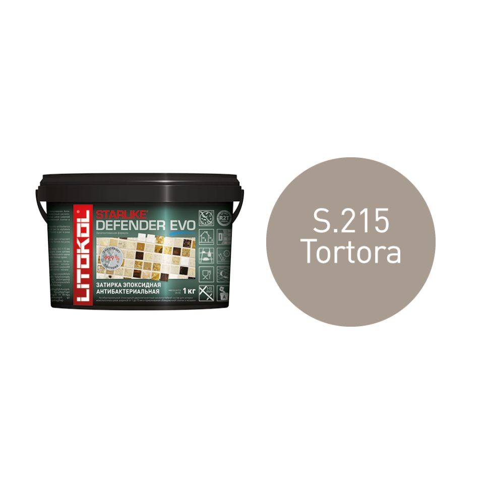 Купить STARLIKE Defender EVO S.215 TORTORA антибакт.затир.смесь 2kg bucket в Воронеже #2