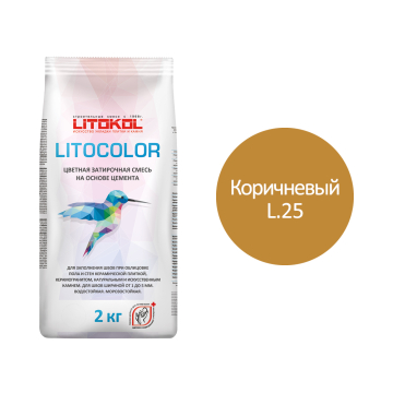 Купить LITOCOLOR L.21 светло-бежевая - затир. смесь  20kg bag в Москве