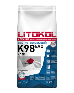 Купить Litostone К98-серая-клеевая смесь 5kg Al.bag в Воронеже