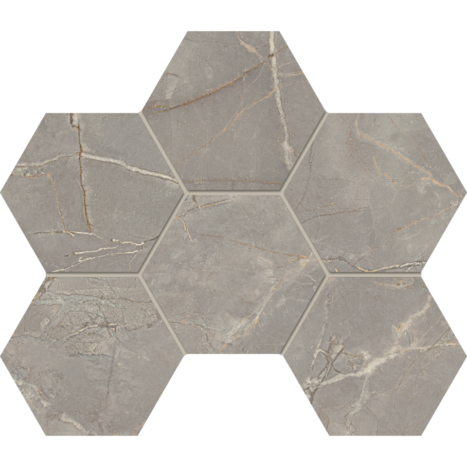 Купить Мозаика BR03 Гексагон 25x28,5 полир. в Воронеже