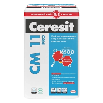 Купить Ceresit CM11/25кг, PRO Плиточный клей, РФ в Москве-2