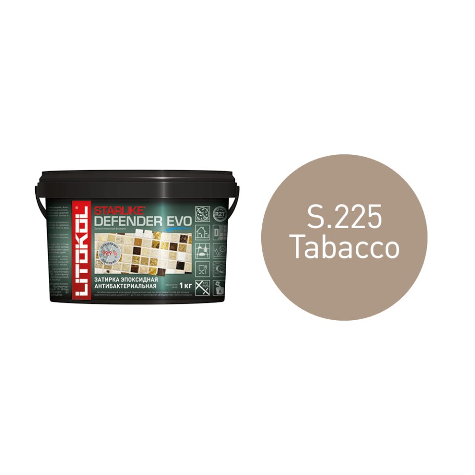 Купить STARLIKE Defender EVO S.225 TABACCO антибакт.затир.смесь 1kg bucket в Воронеже