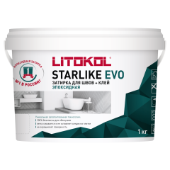 Купить STARLIKE EVO S.140 NERO GRAFITE затир.смесь (1kg bucket) в Воронеже
