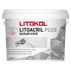 Купить LITOACRIL PLUS - пастообразный клей 5kg bucket в Воронеже