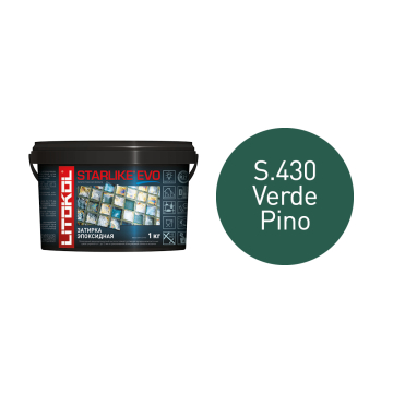Купить STARLIKE EVO S.430 VERDE PINO затир.смесь (1kg bucket) в Москве