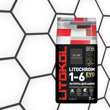 Купить LITOCHROM 1-6 EVO LE 140 мокрый асфальт 5kg Al.bag в Москве