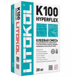 Купить HYPERFLEX K100 белый-клеевая смесь 20kg bag в Воронеже #2