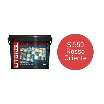 Купить STARLIKE EVO S.550 ROSSO ORIENTE затир.смесь (5kg bucket) в Москве