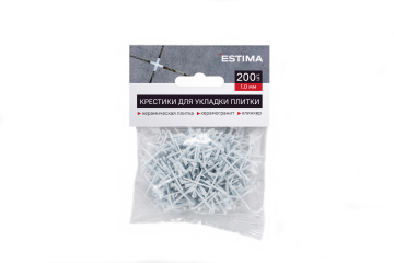 Купить Крестики для плитки 1,5 мм Estima PROFI (200 шт) в Москве-2
