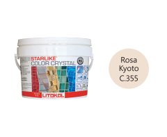 Купить LITOCHROM Starlike C.355 СOLORCRYSTAL RosaKyoto 2,5kg bucket в Воронеже