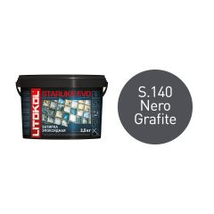 Купить STARLIKE EVO S.140 NERO GRAFITE затир.смесь (2,5kg bucket) в Воронеже #2
