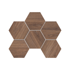 Купить Мозаика SI02 Гексагон 25x28,5x10 непол. в Воронеже