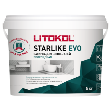 Купить STARLIKE EVO S.145 NERO CARBONIO затир.смесь (5kg bucket) в Москве