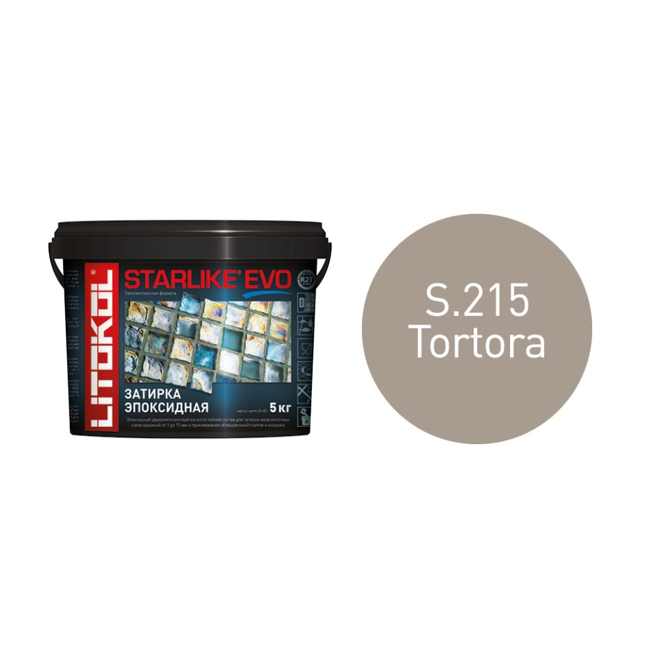 Купить STARLIKE EVO S.215 TORTORA затир.смесь (5kg bucket) в Воронеже