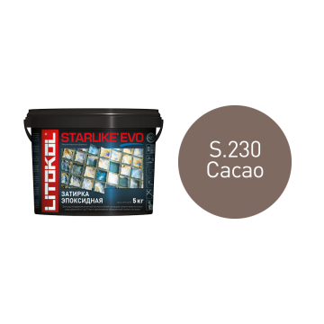 Купить STARLIKE EVO S.230 CACAO затир.смесь (5kg bucket) в Новосибирске