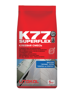 Купить SUPERFLEX K77 серый-клеевая смесь 5kg bag в Воронеже #2