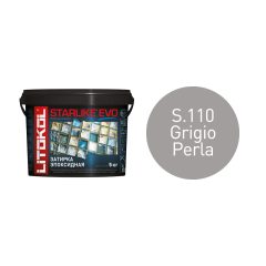 Купить STARLIKE EVO S.110 GRIGIO PERLA затир.смесь (5kg bucket) в Воронеже #2