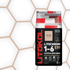 Купить LITOCHROM 1-6 EVO LE 225 бежевый 2kg Al.bag в Воронеже