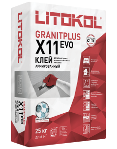 Купить LitoKol X11 EVO серый-клеевая смесь 25kg bag в Воронеже