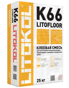 Купить LitoFloor K66-клеевая смесь 25kg bag в Москве-2