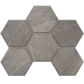 Купить Мозаика GB02 Гексагон 25x28,5x9 непол. в Воронеже