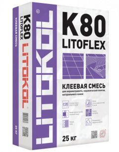 Купить LitoFlex K80-клеевая смесь (25kg bag) в Воронеже #2