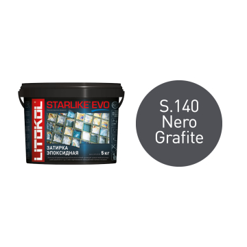 Купить STARLIKE EVO S.140 NERO GRAFITE затир.смесь (5kg bucket) в Москве