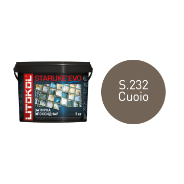 Купить STARLIKE EVO S.232 CUOIO затир.смесь (5kg bucket) в Новосибирске