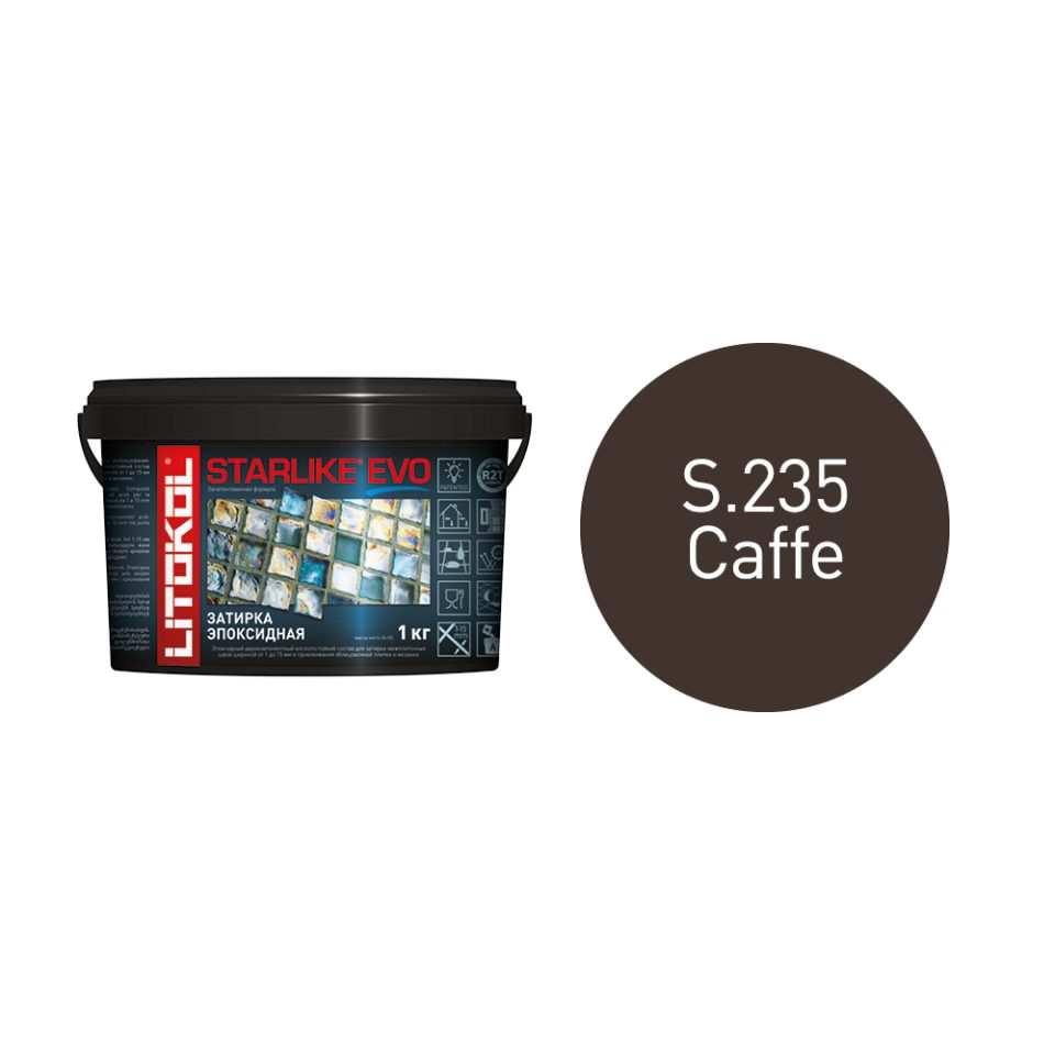 Купить STARLIKE EVO S.235 CAFFE затир.смесь (1kg bucket) в Воронеже