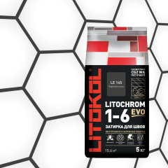 Купить LITOCHROM 1-6 EVO LE 145 черный уголь 5kg Al.bag в Воронеже