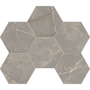 Купить Мозаика BR03 Гексагон 25x28,5x9 непол. в Воронеже