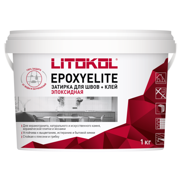 Купить EpoxyElite E.13 ТЁМНЫЙ ШОКОЛАД затир. смесь 1,0 kg bucket в Воронеже-1