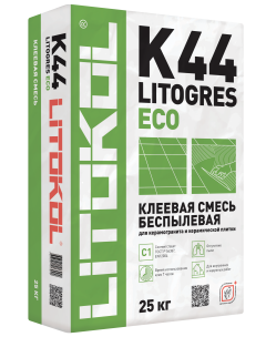 Купить Litogres К44 ECO- беспылевая клеевая смесь 25kg bag в Воронеже