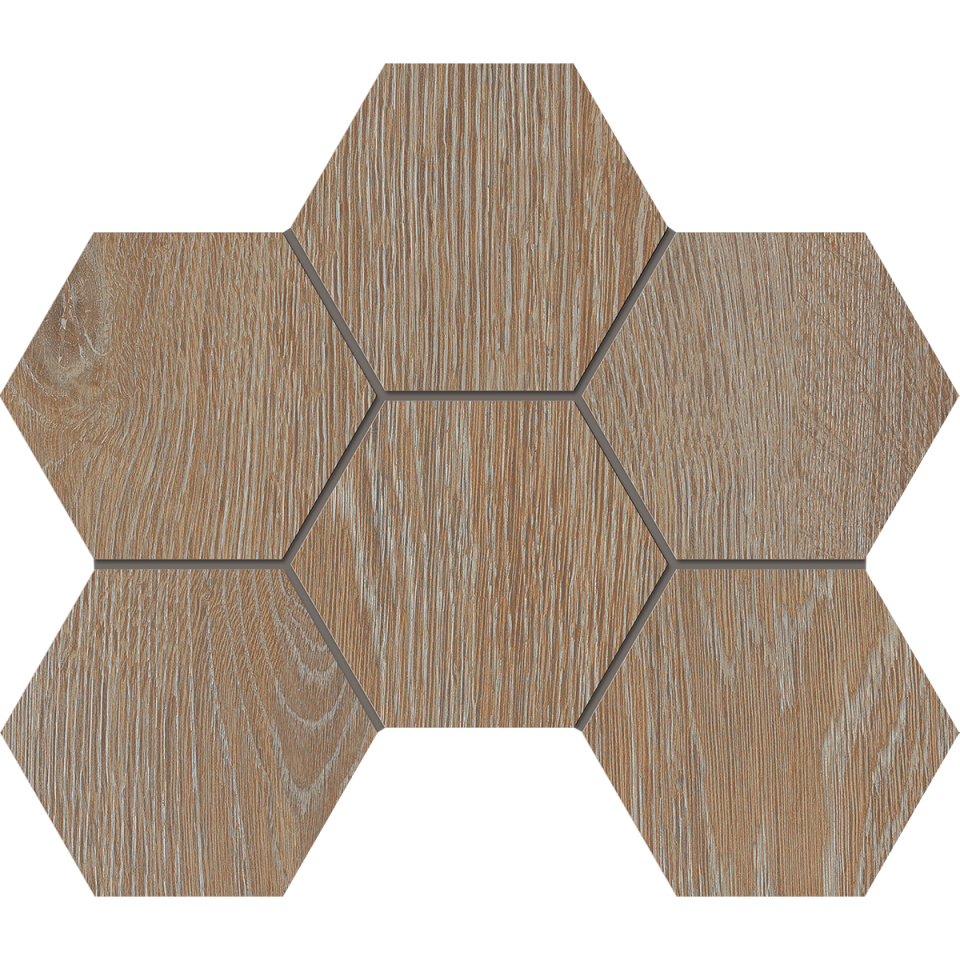Купить Мозаика KW01 Гексагон 25x28,5 структур. в Воронеже