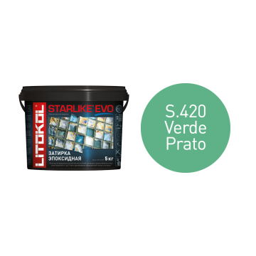 Купить STARLIKE EVO S.420 VERDE PRATO затир.смесь (5kg bucket) в Москве