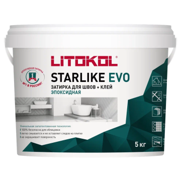 Купить STARLIKE EVO S.820 AZZURRO TAORMINA затир.смесь (5kg bucket) в Новосибирске
