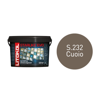 Купить STARLIKE EVO S.232 CUOIO затир.смесь (2,5kg bucket) в Москве