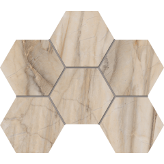 Купить Мозаика BR01 Гексагон 25x28,5 полир. в Воронеже