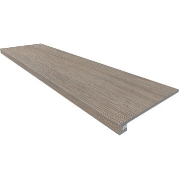 Купить Комплект (Ступень KW02 (33x120x9) структур. (прямоугол. бортик) без насечек + Подступенок (14,5x120x9)) в Воронеже