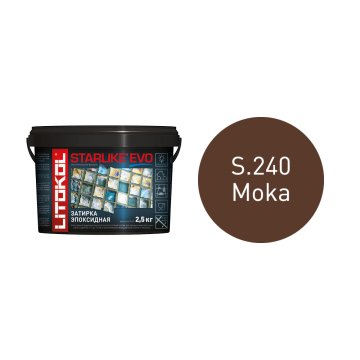 Купить STARLIKE EVO S.240 MOKA эпоксидный состав 2,5kg bucket в Москве