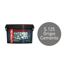 Купить STARLIKE EVO S.125 GRIGIO CEMENTO затир.смесь (1kg bucket) в Воронеже #2