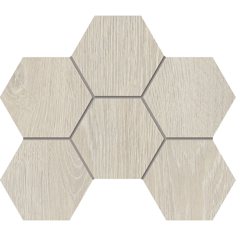 Купить Мозаика KW00 Гексагон 25x28,5 структур. в Воронеже