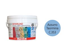 Купить LITOCHROM Starlike C.353 СOLORCRYSTAL AzzurroTaor. 2,5kg bucket в Воронеже