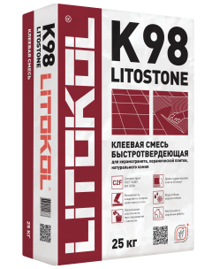 Купить LitoStone К98 серый-клеевая смесь 25kg bag в Воронеже #2